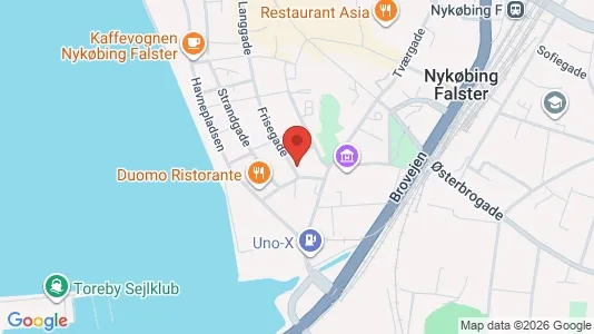 Kontorlokaler til salg i Nykøbing Falster - Foto fra Google Street View