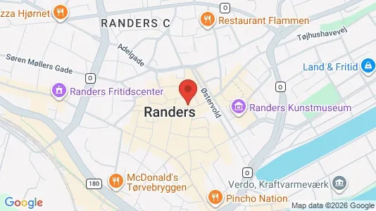 Kontorlokaler til leje i Randers C - Foto fra Google Street View