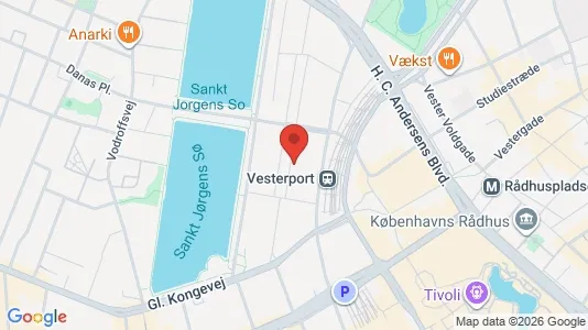 Kontorlokaler til leje i Vesterbro - Foto fra Google Street View