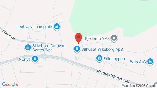 Kontorlokaler til leje i Silkeborg - Foto fra Google Street View