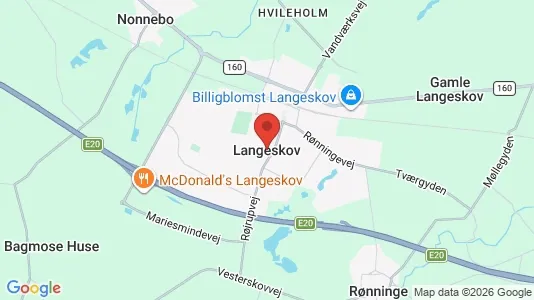Kontorlokaler til salg i Langeskov - Foto fra Google Street View