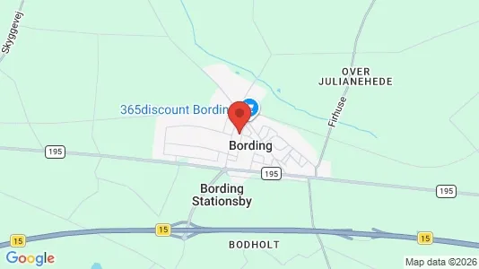 Kontorlokaler til leje i Bording - Foto fra Google Street View