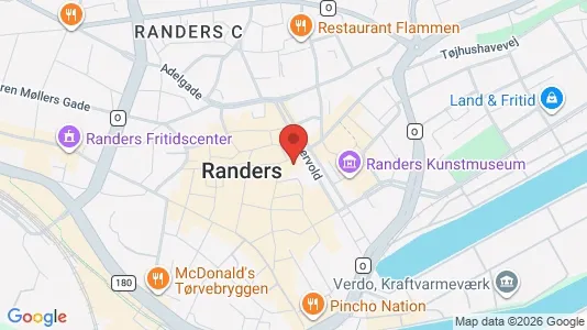 Kontorlokaler til leje i Randers C - Foto fra Google Street View