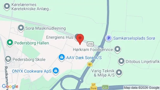 Kontorlokaler til leje i Sorø - Foto fra Google Street View