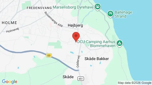 Kontorlokaler til leje i Højbjerg - Foto fra Google Street View