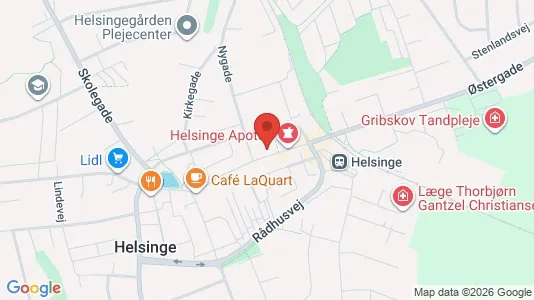 Kontorlokaler til leje i Helsinge - Foto fra Google Street View