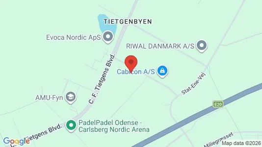 Kontorlokaler til leje i Odense SØ - Foto fra Google Street View