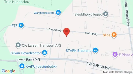 Kontorlokaler til leje i Brabrand - Foto fra Google Street View