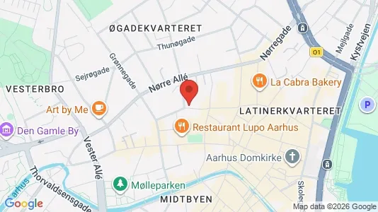 Kontorlokaler til leje i Århus C - Foto fra Google Street View