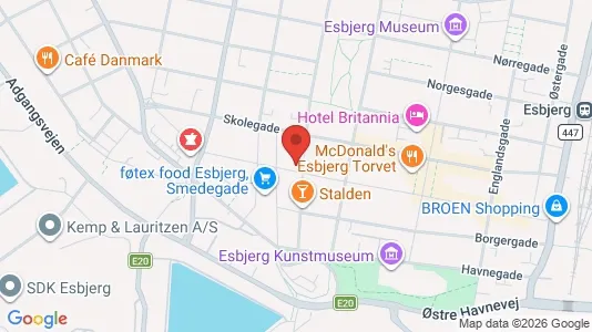 Boligudlejningsejendomme til salg i Esbjerg Centrum - Foto fra Google Street View