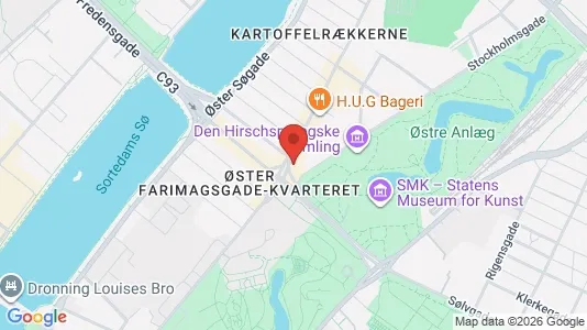 Kontorlokaler til leje i Østerbro - Foto fra Google Street View