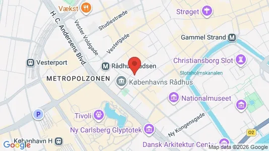 Kontorlokaler til leje i Vesterbro - Foto fra Google Street View