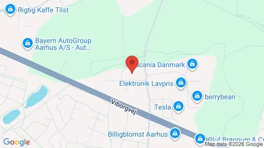 Kontorlokaler til leje i Århus V - Foto fra Google Street View
