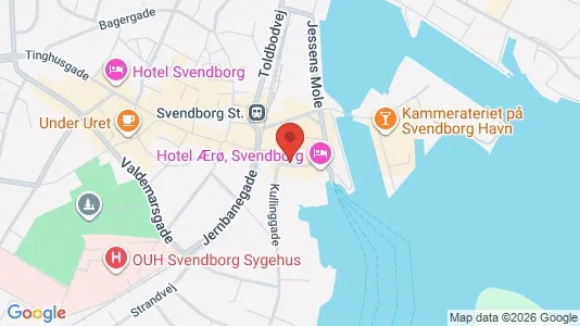 Kontorlokaler til leje i Svendborg - Foto fra Google Street View