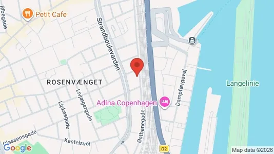 Kontorlokaler til leje i Østerbro - Foto fra Google Street View