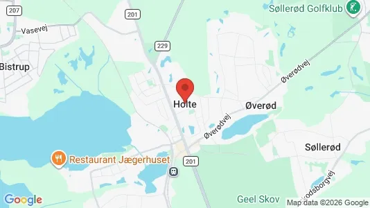 Kontorlokaler til leje i Holte - Foto fra Google Street View