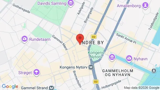 Kontorlokaler til leje i København K - Foto fra Google Street View