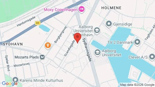Kontorlokaler til leje i København SV - Foto fra Google Street View
