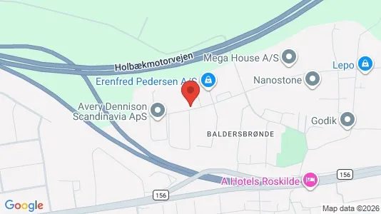 Kontorlokaler til leje i Hedehusene - Foto fra Google Street View