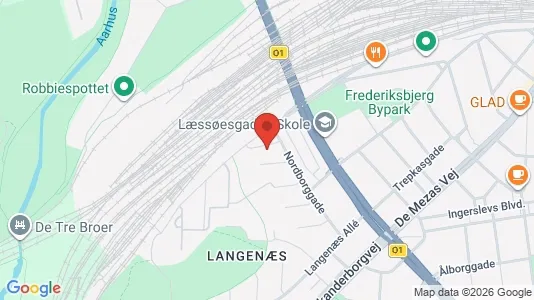 Kontorlokaler til leje i Århus C - Foto fra Google Street View