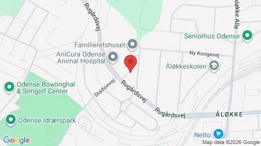 Kontorlokaler til leje i Odense C - Foto fra Google Street View