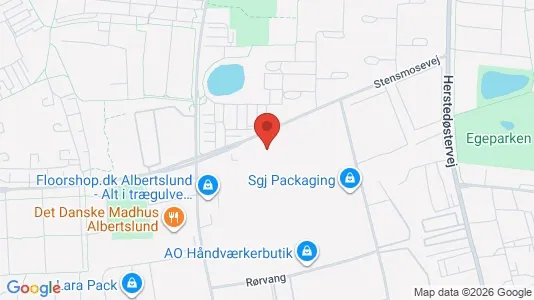 Kontorlokaler til leje i Albertslund - Foto fra Google Street View