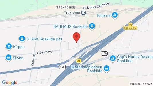 Kontorlokaler til leje i Roskilde - Foto fra Google Street View
