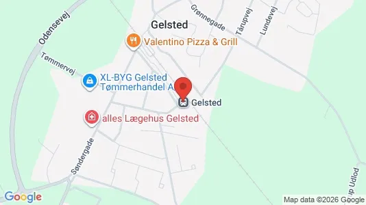 Kontorlokaler til leje i Gelsted - Foto fra Google Street View
