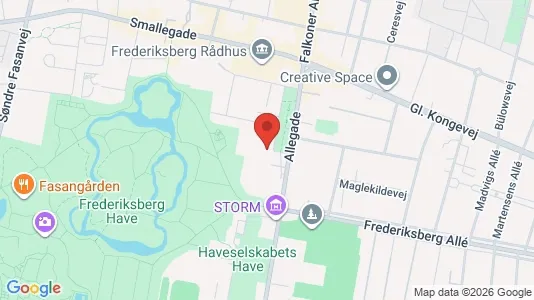 Kontorlokaler til leje i Frederiksberg - Foto fra Google Street View