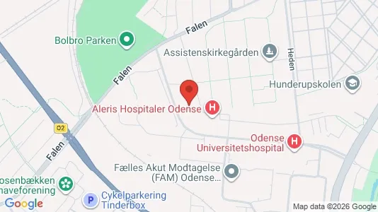 Kontorlokaler til leje i Odense C - Foto fra Google Street View