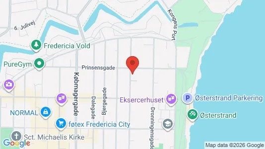 Kontorlokaler til leje i Fredericia - Foto fra Google Street View