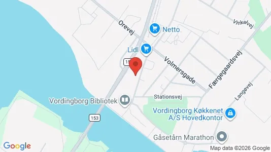 Kontorlokaler til leje i Vordingborg - Foto fra Google Street View