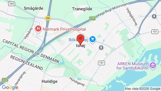 Kontorlokaler til leje i Ishøj - Foto fra Google Street View