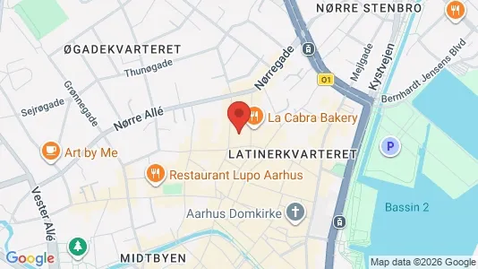 Kontorlokaler til leje i Århus C - Foto fra Google Street View