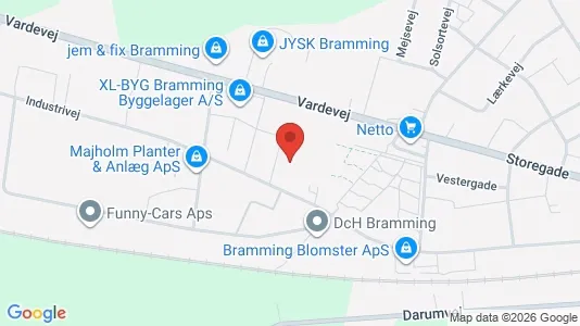 Kontorlokaler til leje i Bramming - Foto fra Google Street View