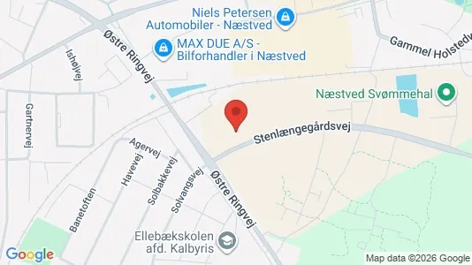 Kontorlokaler til leje i Næstved - Foto fra Google Street View