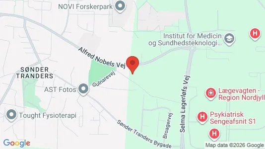 Kontorlokaler til leje i Aalborg Øst - Foto fra Google Street View