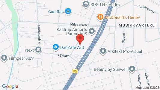 Kontorlokaler til leje i Herlev - Foto fra Google Street View