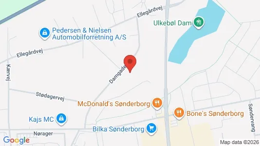 Kontorlokaler til leje i Sønderborg - Foto fra Google Street View