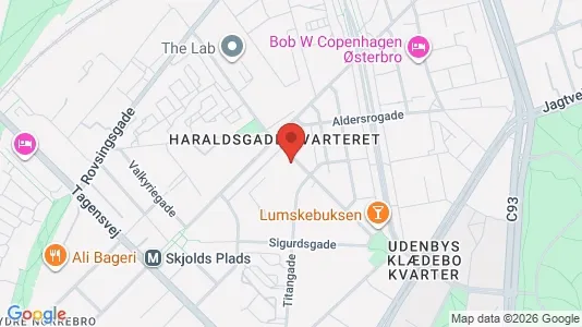 Kontorlokaler til leje i Østerbro - Foto fra Google Street View