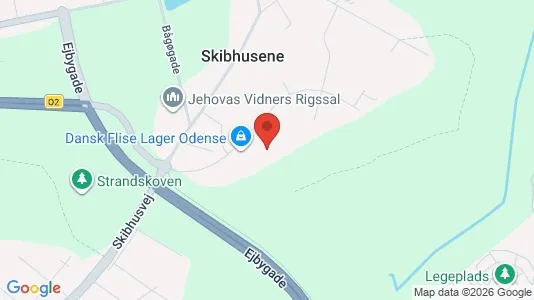 Kontorlokaler til leje i Odense C - Foto fra Google Street View
