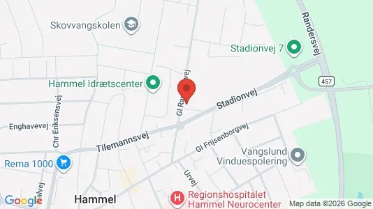 Kontorlokaler til salg i Hammel - Foto fra Google Street View