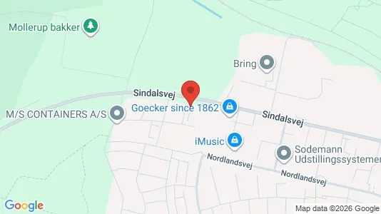 Kontorlokaler til leje i Risskov - Foto fra Google Street View