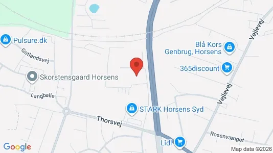 Kontorlokaler til leje i Horsens - Foto fra Google Street View