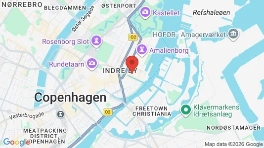 Kontorlokaler til leje i København K - Foto fra Google Street View