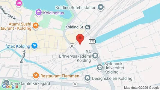 Kontorlokaler til leje i Kolding - Foto fra Google Street View