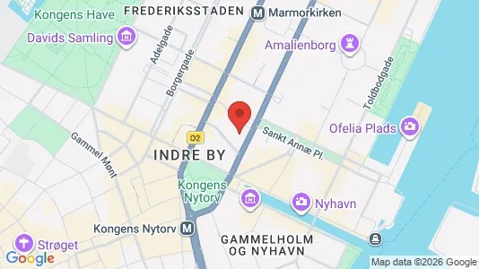 Kontorlokaler til leje i København K - Foto fra Google Street View