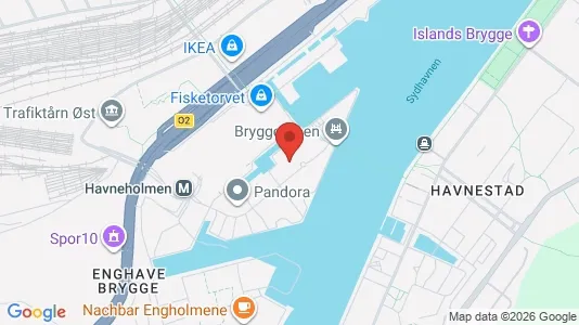 Kontorlokaler til leje i Vesterbro - Foto fra Google Street View