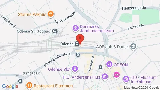 Kontorlokaler til leje i Odense C - Foto fra Google Street View