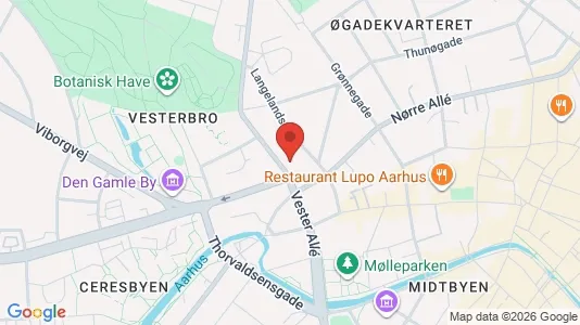 Kontorlokaler til leje i Århus C - Foto fra Google Street View